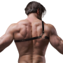 FETISH SUBMISSIVE - ATTITUDE ARNÉS ECOPIEL HOMBRO CRUZADO HOMBRE:: Discreción en tusexshopgay.com