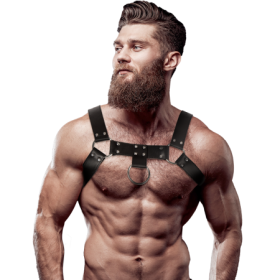 FETISH SUBMISSIVE ATTITUDE - ARNÉS ECOPIEL PECHO HOMBRE:: Discreción en tusexshopgay.com