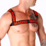 MACHO - ARNÉS DOBLE ROJO:: Discreción en tusexshopgay.com