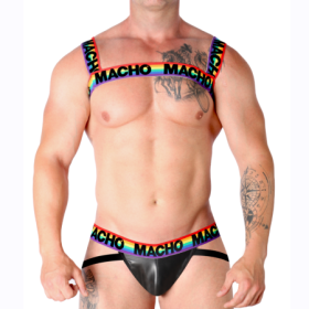 MACHO - ARNÉS DOBLE PRIDE LIMITED:: Discreción en tusexshopgay.com