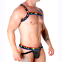 MACHO - ARNÉS ROMANO PRIDE L/XL:: Discreción en tusexshopgay.com