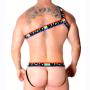 MACHO - ARNÉS ROMANO PRIDE L/XL:: Discreción en tusexshopgay.com