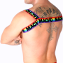 MACHO - ARNÉS ROMANO PRIDE L/XL:: Discreción en tusexshopgay.com