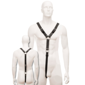 LEATHER BODY - HARNESS MEN NEGRO:: Discreción en tusexshopgay.com