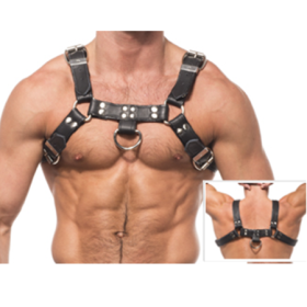 LEATHER BODY - CHAIN HARNESS III:: Discreción en tusexshopgay.com