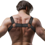 FETISH SUBMISSIVE ATTITUDE - ARNÉS DEPORTIVO AJUSTABLE NEOPRENO PECHO HOMBRE:: Discreción en tusexshopgay.com