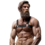 FETISH SUBMISSIVE ATTITUDE - ARNÉS DEPORTIVO AJUSTABLE NEOPRENO PECHO HOMBRE:: Discreción en tusexshopgay.com