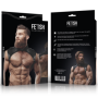 FETISH SUBMISSIVE ATTITUDE - ARNÉS BRIGADE AJUSTABLE ECOPIEL CUELLO HOMBRE:: Discreción en tusexshopgay.com