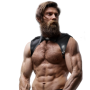 FETISH SUBMISSIVE ATTITUDE - ARNÉS BRIGADE AJUSTABLE ECOPIEL CUELLO HOMBRE:: Discreción en tusexshopgay.com