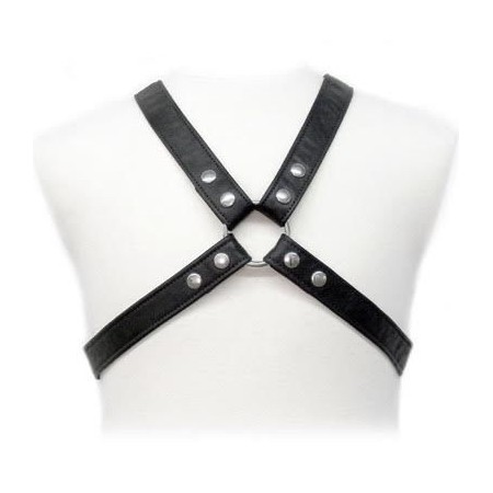 LEATHER BODY - LASIC HARNESS IN GARMENT:: Discreción en tusexshopgay.com