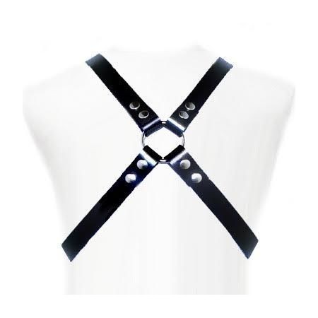 LEATHER BODY - BASIC HARNESS:: Discreción en tusexshopgay.com