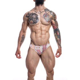 CUT4MEN - CALZONCILLO CORTE BAJO AZTEC L:: Discreción en tusexshopgay.com