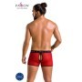 PASSION - 046 SHORT PARKER ROJO S/M:: Discreción en tusexshopgay.com