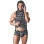 ANAIS MEN - AEGIS CAMISETA CON CAPUCHA XL:: Discreción en tusexshopgay.com