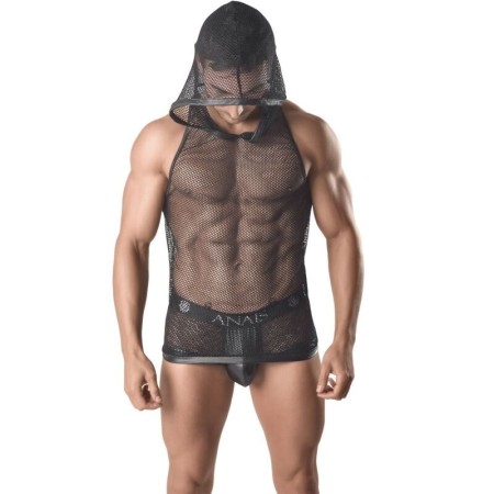 ANAIS MEN - ARES CAMISETA CON CAPUCHA S:: Discreción en tusexshopgay.com