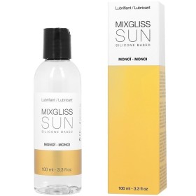 MIXGLISS BASED LUBRICANTE BASE SILICONA ÁROMA MONOI 100ML:: Discreción en tusexshopgay.com