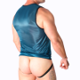 MACHO - CAMISETA VERDE L/XL:: Discreción en tusexshopgay.com