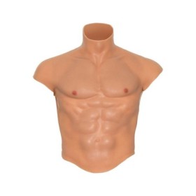 HIDDEN DESIRE - ALTER EGO CAMISETA SILICONA TORSO MASCULINO CON ABDOMINALES NATURAL:: Discreción en tusexshopgay.com