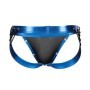 CUT4MEN - JOCKSTRAP DESIRE CUERO AZUL XL:: Discreción en tusexshopgay.com