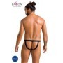 PASSION - 044 SLIP OPEN BEN NEGRO S/M:: Discreción en tusexshopgay.com