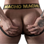MACHO - MX25AC JOCK CUERO AMARILLO L:: Discreción en tusexshopgay.com