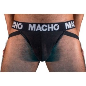 MACHO - MX25NN JOCK NEGRO TALLA L:: Discreción en tusexshopgay.com