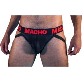 MACHO - MX26X2 JOCK NEGRO/ROJO L:: Discreción en tusexshopgay.com