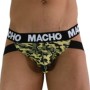MACHO - MX28MV JOCK MILITAR VERDE L:: Discreción en tusexshopgay.com