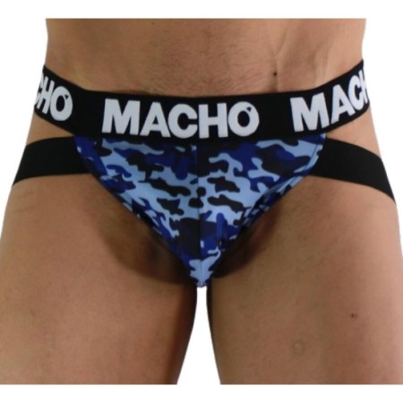 MACHO - MX28MA JOCK MILITAR AZUL M:: Discreción en tusexshopgay.com