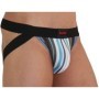 BURN - 009 JOCK MULTICOLOR / NEGRO XL:: Discreción en tusexshopgay.com