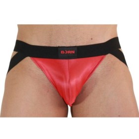 BURN - 010 JOCK ROJO / NEGRO L:: Discreción en tusexshopgay.com