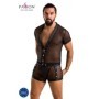 PASSION - 052 SET MICHAEL NEGRO L/XL:: Discreción en tusexshopgay.com