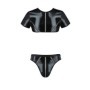 PASSION - 057 SET PETER NEGRO L/XL:: Discreción en tusexshopgay.com