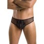PASSION - 035 SLIP RICHARD NEGRO S/M:: Discreción en tusexshopgay.com