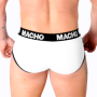 MACHO - MS30BL SLIP BLANCO XL:: Discreción en tusexshopgay.com