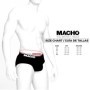 MACHO - MS24A CALZONCILLO BRIEF DARK AMARILLO S:: Discreción en tusexshopgay.com