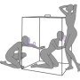 SECRET DOME - KINK CLUB CABINA SCANDALE MORADO:: Discreción en tusexshopgay.com
