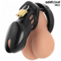 ADDICTED TOYS LOCKED - OBSIDIAN HOLD JAULA PARA PENE TALLA M:: Discreción en tusexshopgay.com
