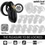 ADDICTED TOYS LOCKED - OBSIDIAN HOLD JAULA PARA PENE TALLA M:: Discreción en tusexshopgay.com