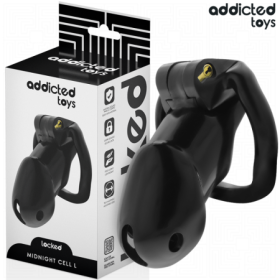 ADDICTED TOYS LOCKED - MINDNIGHT CELL JAULA PARA PENE TALLA L:: Discreción en tusexshopgay.com