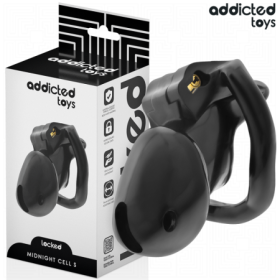 ADDICTED TOYS LOCKED - MINDNIGHT CELL JAULA PARA PENE TALLA S 4.8 CM:: Discreción en tusexshopgay.com