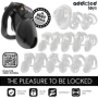 ADDICTED TOYS LOCKED - MINDNIGHT CELL JAULA PARA PENE TALLA S 4.8 CM:: Discreción en tusexshopgay.com