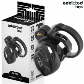 ADDICTED TOYS LOCKED - ETERNAL LOCK JAULA PARA PENE 9 CM:: Discreción en tusexshopgay.com
