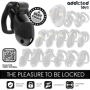 ADDICTED TOYS LOCKED - MINDNIGHT CELL JAULA PARA PENE 4.2 CM TALLA M:: Discreción en tusexshopgay.com