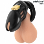 ADDICTED TOYS LOCKED - OBSIDIAN HOLD JAULA PARA PENE TALLA S:: Discreción en tusexshopgay.com