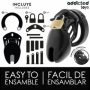 ADDICTED TOYS LOCKED - OBSIDIAN HOLD JAULA PARA PENE TALLA S:: Discreción en tusexshopgay.com