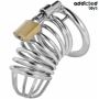 ADDICTED TOYS LOCKED - IRON CELL JAULA PARA PENE DE METAL 4 CM TALLA S:: Discreción en tusexshopgay.com
