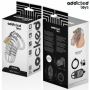ADDICTED TOYS LOCKED - IRON CELL JAULA PARA PENE DE METAL 4 CM TALLA S:: Discreción en tusexshopgay.com