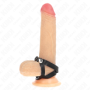 KINK - ANILLO PENE CUERO CON CIERRE A PRESIÓN 39 X 1 CM:: Discreción en tusexshopgay.com