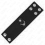KINK - ANILLO PENE CUERO CON CIERRE A PRESIÓN 18 X 5 CM:: Discreción en tusexshopgay.com